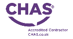 Chas Accredited contractor logo
